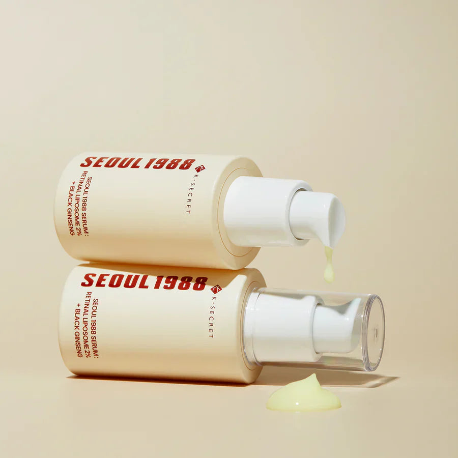 KSECRET SEOUL 1988 Serum : Retinal Liposome 2% + Black Ginseng veido serumas